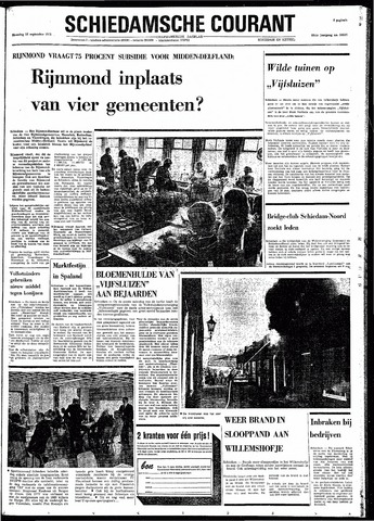 Rotterdamsch Nieuwsblad / Schiedamsche Courant / Rotterdams Dagblad / Waterweg / Algemeen Dagblad 1972-09-25