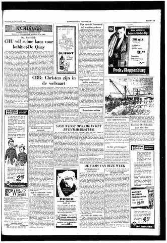 Rotterdamsch Nieuwsblad / Schiedamsche Courant / Rotterdams Dagblad / Waterweg / Algemeen Dagblad 1960-10-28