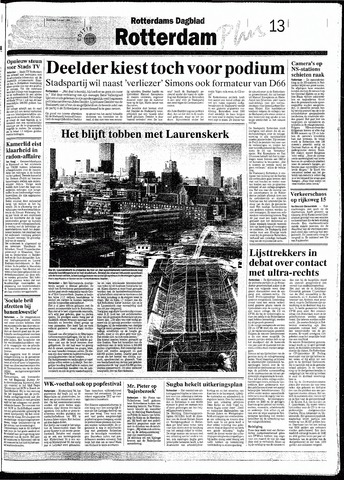 Rotterdamsch Nieuwsblad / Schiedamsche Courant / Rotterdams Dagblad / Waterweg / Algemeen Dagblad 1994-03-05