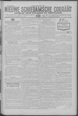 Nieuwe Schiedamsche Courant 1922-11-20