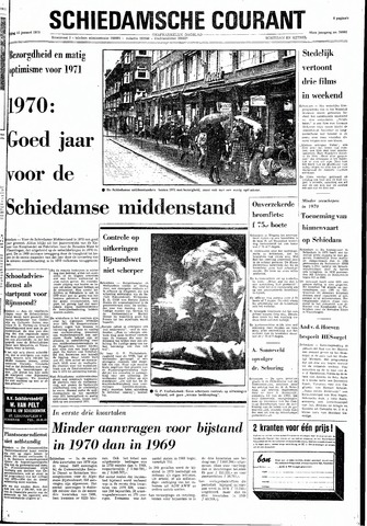 Rotterdamsch Nieuwsblad / Schiedamsche Courant / Rotterdams Dagblad / Waterweg / Algemeen Dagblad 1971-01-15