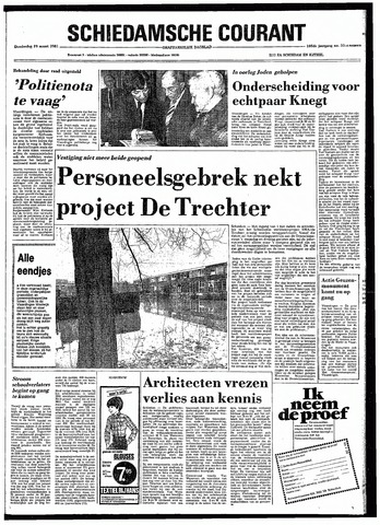 Rotterdamsch Nieuwsblad / Schiedamsche Courant / Rotterdams Dagblad / Waterweg / Algemeen Dagblad 1981-03-19