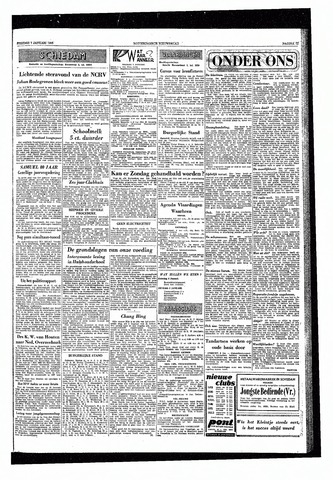 Rotterdamsch Nieuwsblad / Schiedamsche Courant / Rotterdams Dagblad / Waterweg / Algemeen Dagblad 1955-01-07