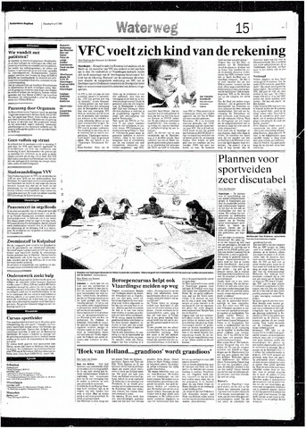 Rotterdamsch Nieuwsblad / Schiedamsche Courant / Rotterdams Dagblad / Waterweg / Algemeen Dagblad 1993-04-06