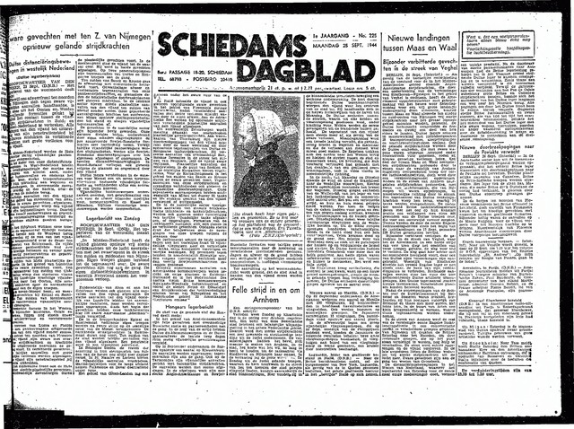 Schiedamsch Dagblad 1944-09-25