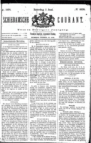 Schiedamsche Courant 1878-06-01