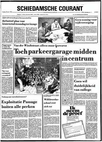 Rotterdamsch Nieuwsblad / Schiedamsche Courant / Rotterdams Dagblad / Waterweg / Algemeen Dagblad 1981-06-12