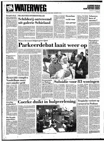 Rotterdamsch Nieuwsblad / Schiedamsche Courant / Rotterdams Dagblad / Waterweg / Algemeen Dagblad 1989-01-18
