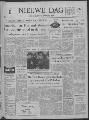 Nieuwe Schiedamsche Courant 1966-12-09