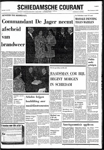 Rotterdamsch Nieuwsblad / Schiedamsche Courant / Rotterdams Dagblad / Waterweg / Algemeen Dagblad 1972-05-01