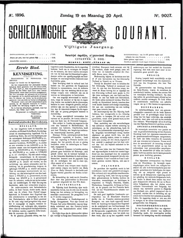 Schiedamsche Courant 1896-04-20