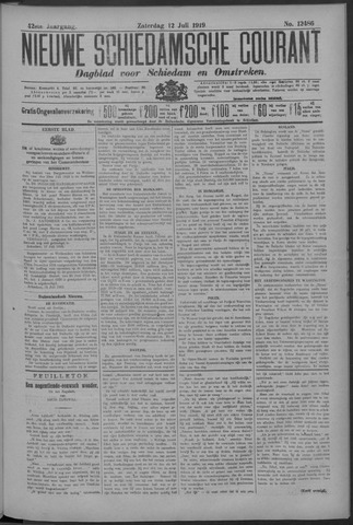 Nieuwe Schiedamsche Courant 1919-07-12