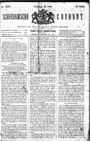 Schiedamsche Courant 1878-07-12