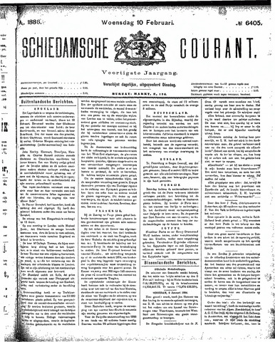 Schiedamsche Courant 1886-02-10