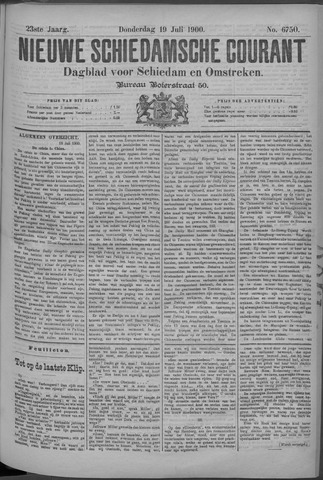 Nieuwe Schiedamsche Courant 1900-07-19