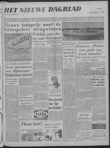Nieuwe Schiedamsche Courant 1964-10-26