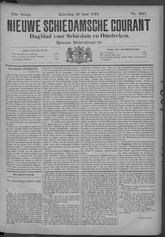 Nieuwe Schiedamsche Courant 1894-06-16