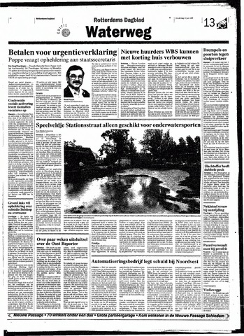 Rotterdamsch Nieuwsblad / Schiedamsche Courant / Rotterdams Dagblad / Waterweg / Algemeen Dagblad 1998-06-18