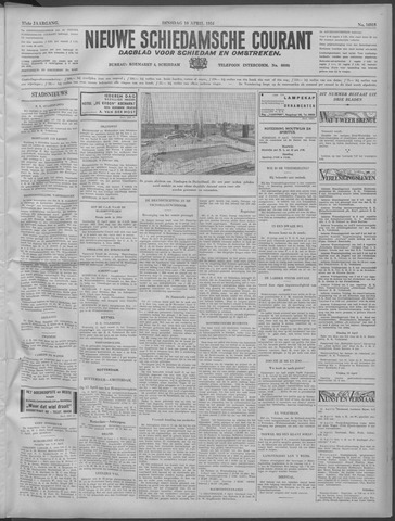 Nieuwe Schiedamsche Courant 1934-04-10