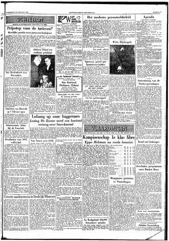 Rotterdamsch Nieuwsblad / Schiedamsche Courant / Rotterdams Dagblad / Waterweg / Algemeen Dagblad 1957-01-16