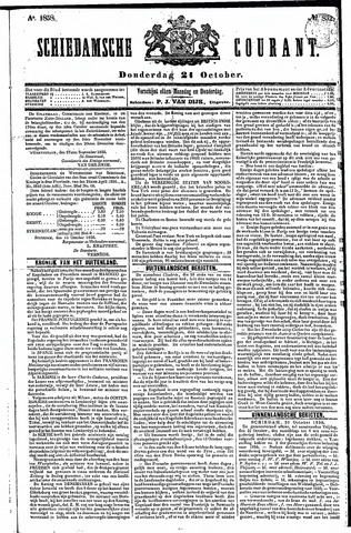 Schiedamsche Courant 1858-10-21