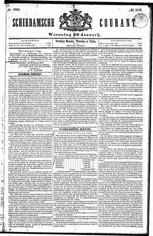 Schiedamsche Courant 1869-01-20
