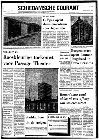 Rotterdamsch Nieuwsblad / Schiedamsche Courant / Rotterdams Dagblad / Waterweg / Algemeen Dagblad 1972-08-18