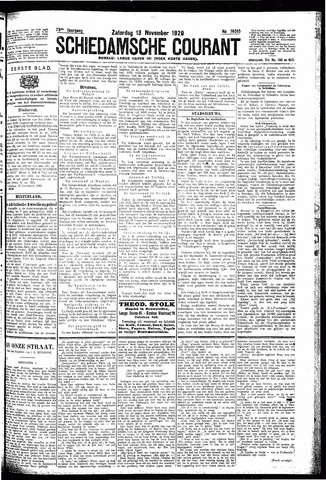 Schiedamsche Courant 1920-11-13