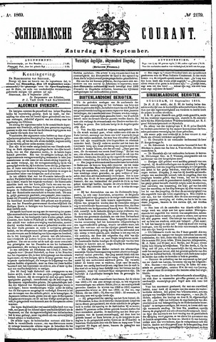 Schiedamsche Courant 1869-09-11