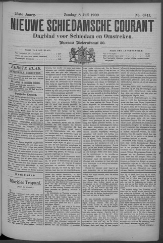 Nieuwe Schiedamsche Courant 1900-07-08