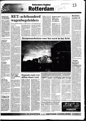 Rotterdamsch Nieuwsblad / Schiedamsche Courant / Rotterdams Dagblad / Waterweg / Algemeen Dagblad 1994-09-10