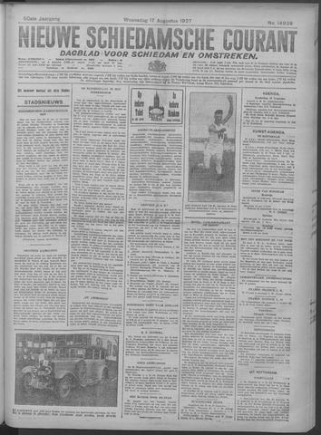Nieuwe Schiedamsche Courant 1927-08-17
