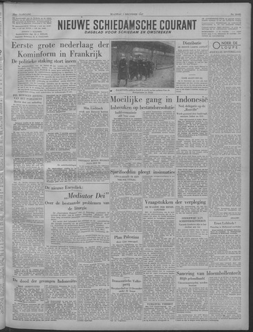 Nieuwe Schiedamsche Courant 1947-12-01