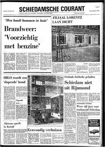 Rotterdamsch Nieuwsblad / Schiedamsche Courant / Rotterdams Dagblad / Waterweg / Algemeen Dagblad 1973-11-03