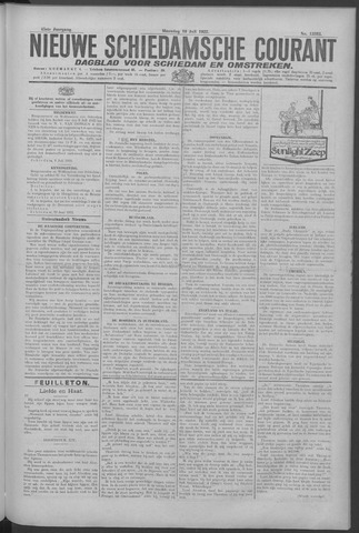 Nieuwe Schiedamsche Courant 1922-07-10