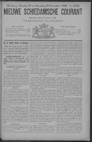 Nieuwe Schiedamsche Courant 1890-12-29
