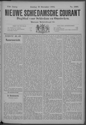 Nieuwe Schiedamsche Courant 1894-12-16