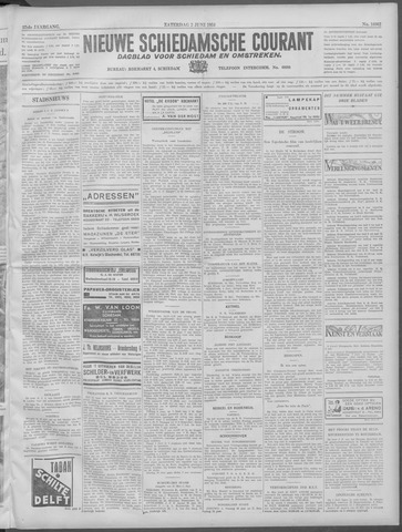 Nieuwe Schiedamsche Courant 1934-06-02
