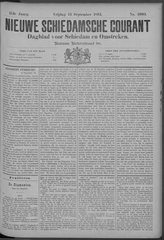 Nieuwe Schiedamsche Courant 1894-09-14