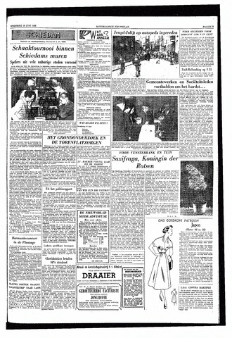 Rotterdamsch Nieuwsblad / Schiedamsche Courant / Rotterdams Dagblad / Waterweg / Algemeen Dagblad 1955-06-15