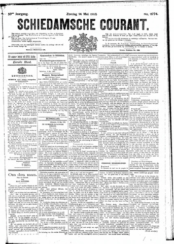 Schiedamsche Courant 1905-05-14