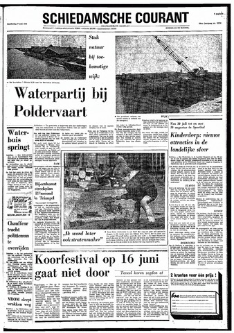 Rotterdamsch Nieuwsblad / Schiedamsche Courant / Rotterdams Dagblad / Waterweg / Algemeen Dagblad 1973-06-07
