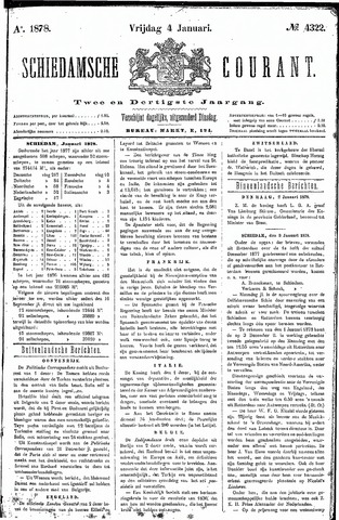 Schiedamsche Courant 1878-01-04