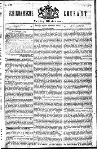 Schiedamsche Courant 1872-01-26