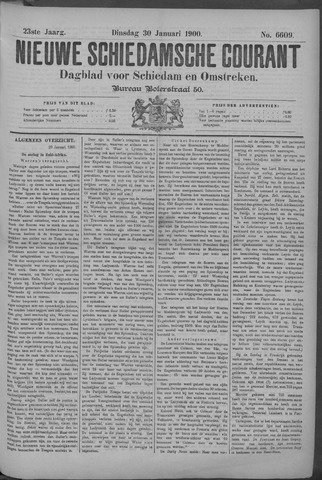Nieuwe Schiedamsche Courant 1900-01-30