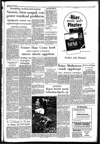 Rotterdamsch Parool / De Schiedammer 1960-07-11