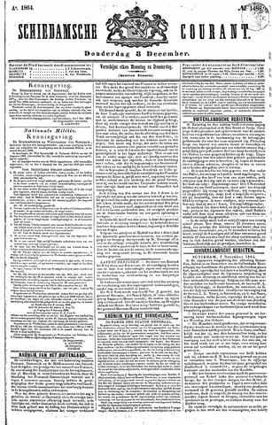 Schiedamsche Courant 1864-12-08