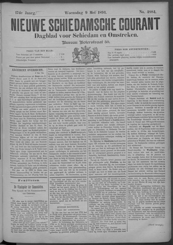 Nieuwe Schiedamsche Courant 1894-05-09