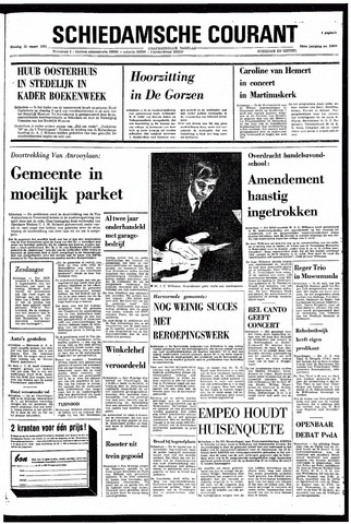 Rotterdamsch Nieuwsblad / Schiedamsche Courant / Rotterdams Dagblad / Waterweg / Algemeen Dagblad 1971-03-23