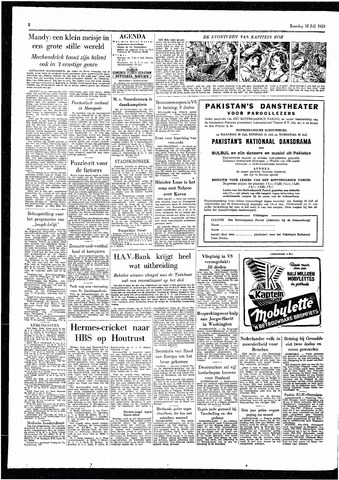 Rotterdamsch Parool / De Schiedammer 1953-07-18